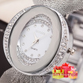 Vintage Cara Mujer Reloj de pulsera Diamante Elegancia Reloj Cestbella Reloj Especial Reloj